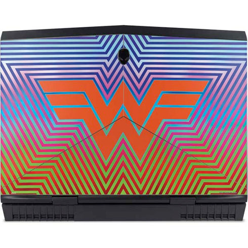 Wonder Woman 1984 (2020) Rainbow Chevron Logo Dell Alienware Skin