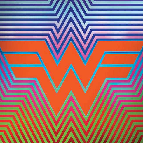 Wonder Woman 1984 (2020) Rainbow Chevron Logo Dell Alienware Skin