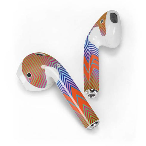 Wonder Woman 1984 (2020) Rainbow Chevron Logo Apple AirPods 2 Skin