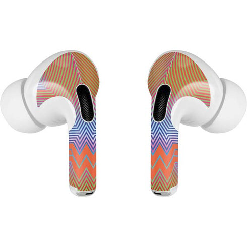 Wonder Woman 1984 (2020) Rainbow Chevron Logo Apple AirPods Pro Skin