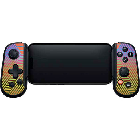 Wonder Woman 1984 (2020) Rainbow Chevron Logo Backbone One for iPhone Game Controller Skin