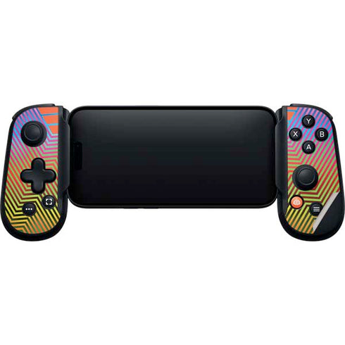 Wonder Woman 1984 (2020) Rainbow Chevron Logo Backbone One for iPhone Game Controller Skin