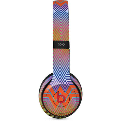 Wonder Woman 1984 (2020) Rainbow Chevron Logo Beats Solo 2 Wireless Skin