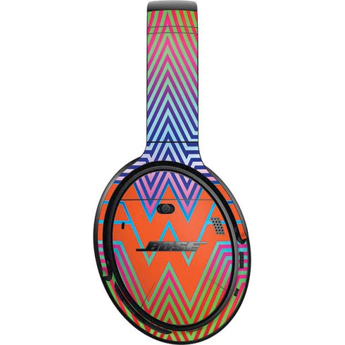 Wonder Woman 1984 (2020) Rainbow Chevron Logo Bose QuietComfort 35 Headphones Skin