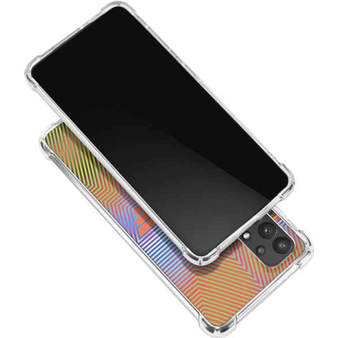 Wonder Woman 1984 (2020) Rainbow Chevron Logo Galaxy A32 5G Clear Case