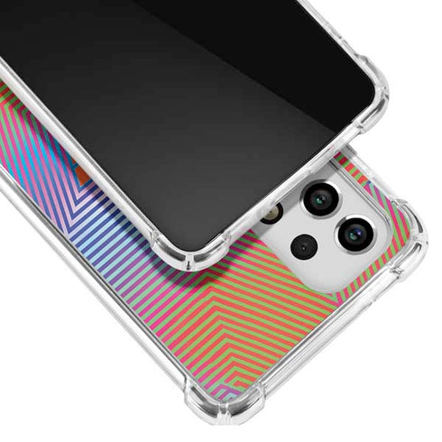 Wonder Woman 1984 (2020) Rainbow Chevron Logo Galaxy A53 5G Clear Case