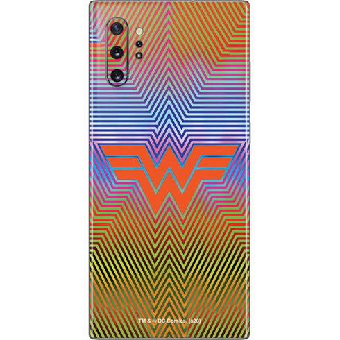 Wonder Woman 1984 (2020) Rainbow Chevron Logo Galaxy Note 10 Plus Skin