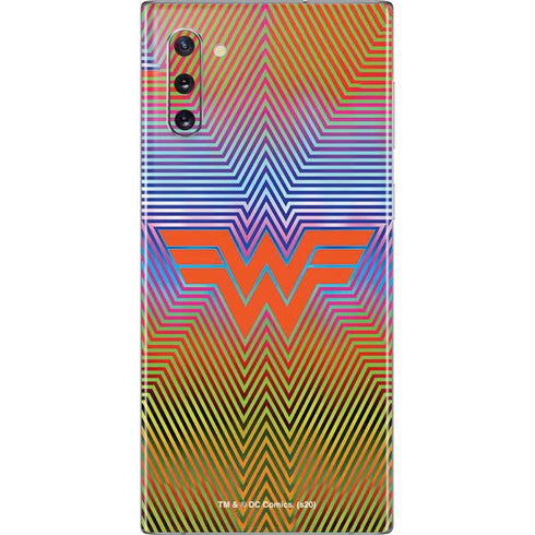Wonder Woman 1984 (2020) Rainbow Chevron Logo Galaxy Note 10 Skin