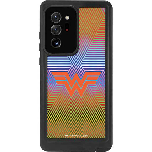 Wonder Woman 1984 (2020) Rainbow Chevron Logo Galaxy Note20 Ultra 5G Waterproof Case