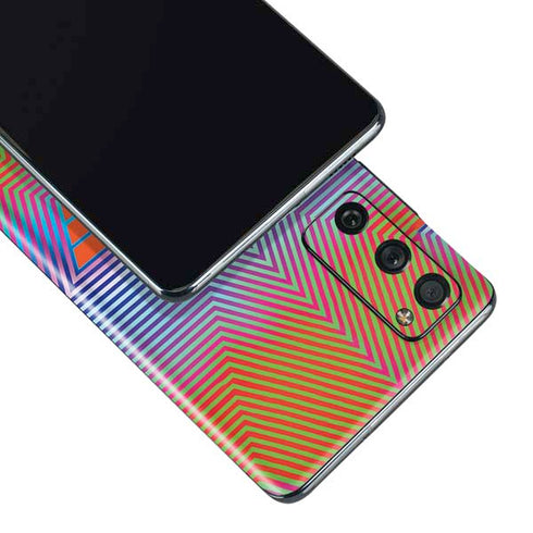 Wonder Woman 1984 (2020) Rainbow Chevron Logo Galaxy S20 Fan Edition Skin