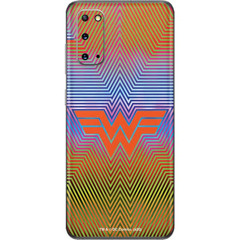 Wonder Woman 1984 (2020) Rainbow Chevron Logo Galaxy S20 Skin