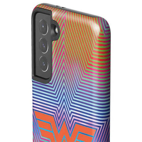Wonder Woman 1984 (2020) Rainbow Chevron Logo Galaxy S21 5G Pro Case