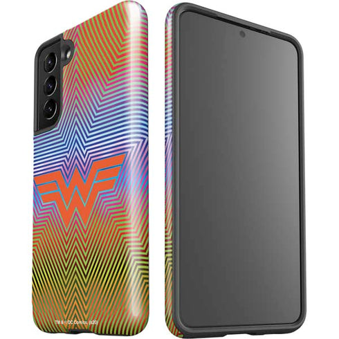 Wonder Woman 1984 (2020) Rainbow Chevron Logo Galaxy S21 5G Pro Case