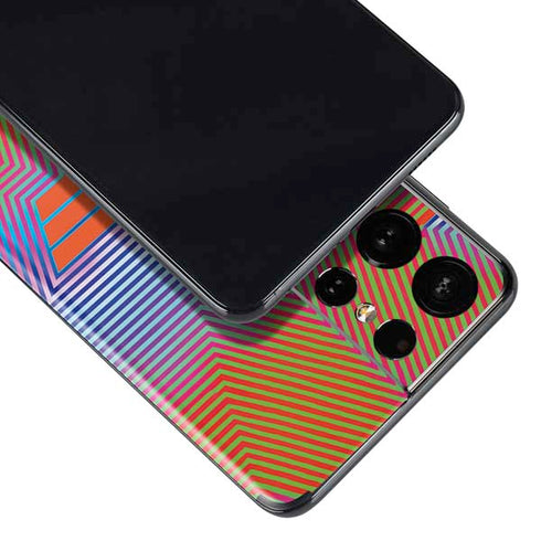 Wonder Woman 1984 (2020) Rainbow Chevron Logo Galaxy S21 Ultra 5G Skin