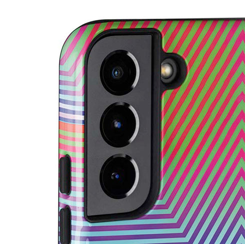 Wonder Woman 1984 (2020) Rainbow Chevron Logo Galaxy S22 Plus Pro Case