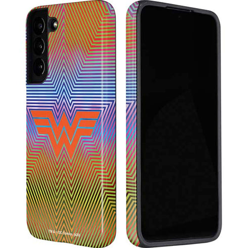 Wonder Woman 1984 (2020) Rainbow Chevron Logo Galaxy S22 Plus Pro Case