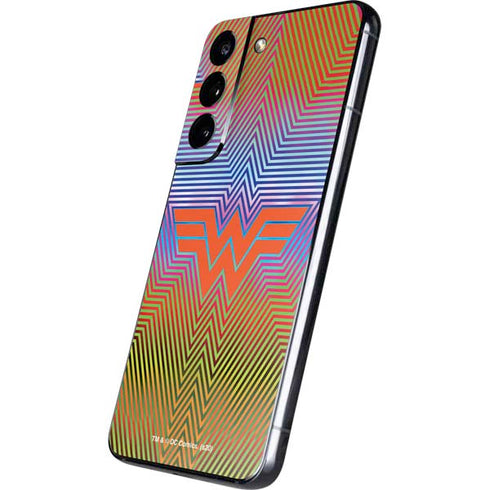 Wonder Woman 1984 (2020) Rainbow Chevron Logo Galaxy S22 Skin
