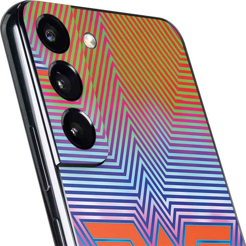 Wonder Woman 1984 (2020) Rainbow Chevron Logo Galaxy S22 Skin