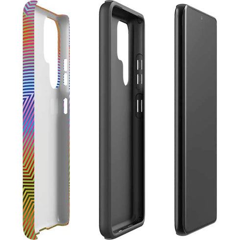 Wonder Woman 1984 (2020) Rainbow Chevron Logo Galaxy S22 Ultra Pro Case