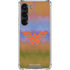 Wonder Woman 1984 (2020) Rainbow Chevron Logo Galaxy S23 Clear Case
