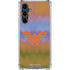 Wonder Woman 1984 (2020) Rainbow Chevron Logo Galaxy S23 FE Clear Case