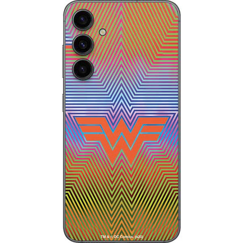 Wonder Woman 1984 (2020) Rainbow Chevron Logo Galaxy S23 FE Skin