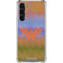 Wonder Woman 1984 (2020) Rainbow Chevron Logo Galaxy S23 Plus Clear Case