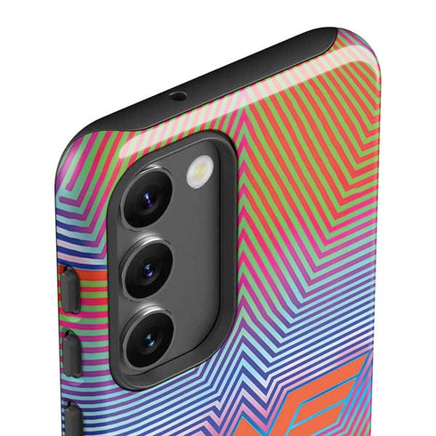 Wonder Woman 1984 (2020) Rainbow Chevron Logo Galaxy S23 Plus Pro Case