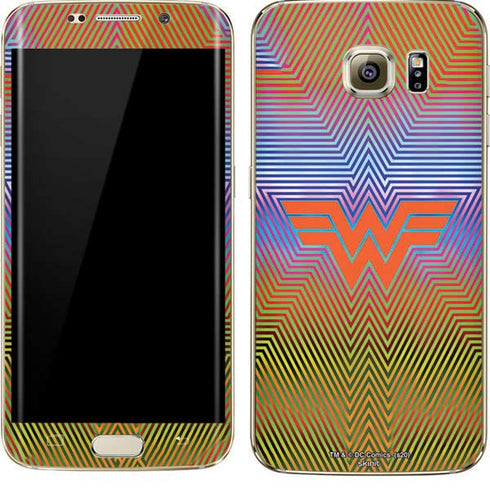Wonder Woman 1984 (2020) Rainbow Chevron Logo Galaxy S7 Edge Skin
