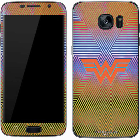 Wonder Woman 1984 (2020) Rainbow Chevron Logo Galaxy S7 Skin
