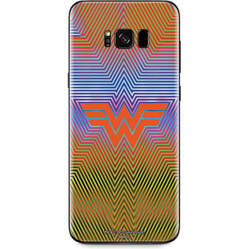 Wonder Woman 1984 (2020) Rainbow Chevron Logo Galaxy S8 Skin