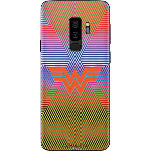 Wonder Woman 1984 (2020) Rainbow Chevron Logo Galaxy S9 Plus Skin