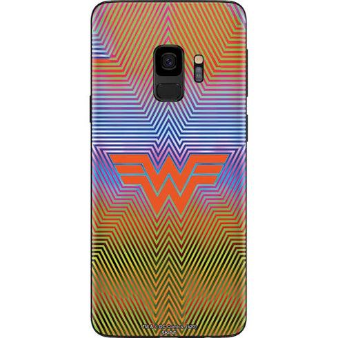 Wonder Woman 1984 (2020) Rainbow Chevron Logo Galaxy S9 Skin