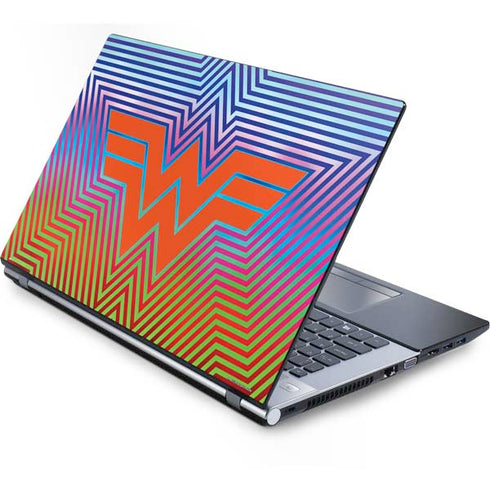Wonder Woman 1984 (2020) Rainbow Chevron Logo Generic Laptop Skin