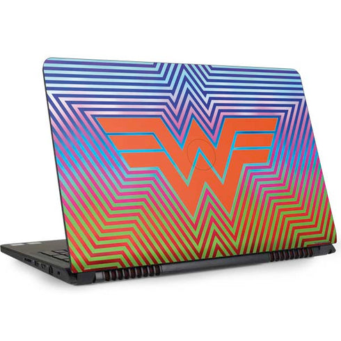 Wonder Woman 1984 (2020) Rainbow Chevron Logo Dell Inspiron Skin