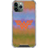 Wonder Woman 1984 (2020) Rainbow Chevron Logo iPhone 11 Pro Max Clear Case