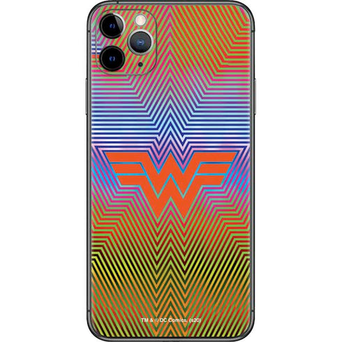 Wonder Woman 1984 (2020) Rainbow Chevron Logo iPhone 11 Pro Max Skin