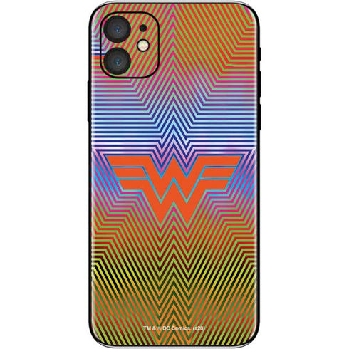 Wonder Woman 1984 (2020) Rainbow Chevron Logo iPhone 11 Skin