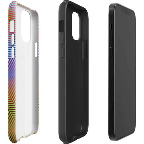 Wonder Woman 1984 (2020) Rainbow Chevron Logo iPhone 12 Impact Case