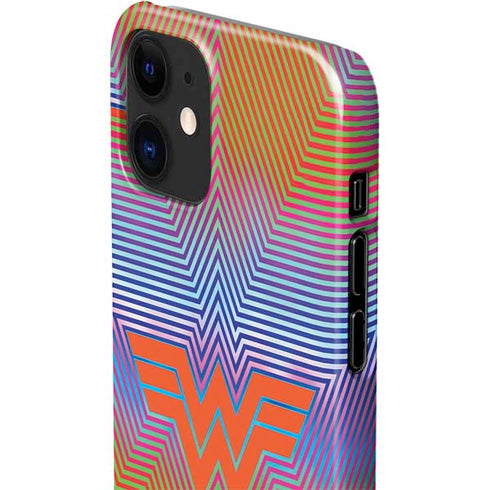 Wonder Woman 1984 (2020) Rainbow Chevron Logo iPhone 12 Mini Lite Case