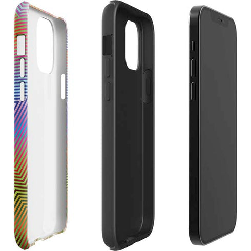 Wonder Woman 1984 (2020) Rainbow Chevron Logo iPhone 12 Pro Impact Case