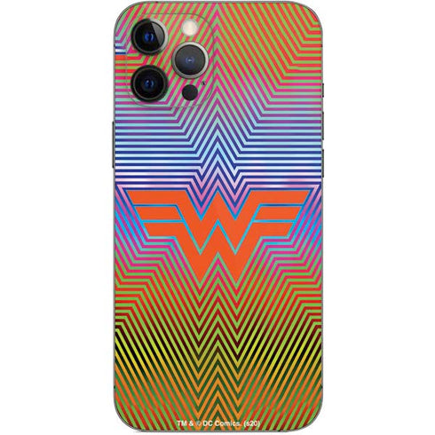 Wonder Woman 1984 (2020) Rainbow Chevron Logo iPhone 12 Pro Max Skin