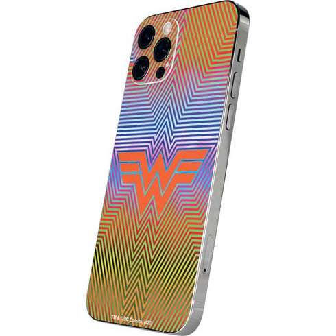 Wonder Woman 1984 (2020) Rainbow Chevron Logo iPhone 12 Pro Max Skin