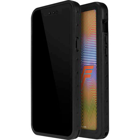 Wonder Woman 1984 (2020) Rainbow Chevron Logo iPhone 12 Pro Waterproof Case