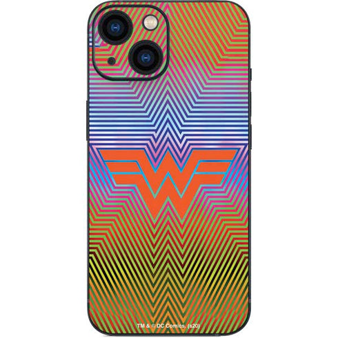 Wonder Woman 1984 (2020) Rainbow Chevron Logo iPhone 13 Mini Skin