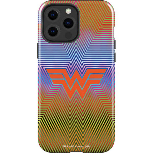 Wonder Woman 1984 (2020) Rainbow Chevron Logo iPhone 13 Pro Max Impact Case