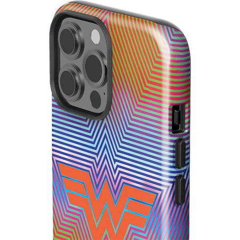 Wonder Woman 1984 (2020) Rainbow Chevron Logo iPhone 13 Pro Max Impact Case