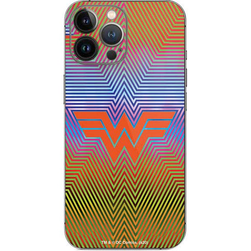 Wonder Woman 1984 (2020) Rainbow Chevron Logo iPhone 13 Pro Max Skin