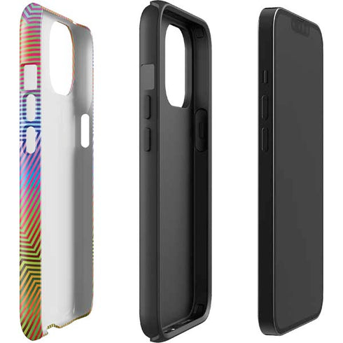 Wonder Woman 1984 (2020) Rainbow Chevron Logo iPhone 14 Plus Impact Case