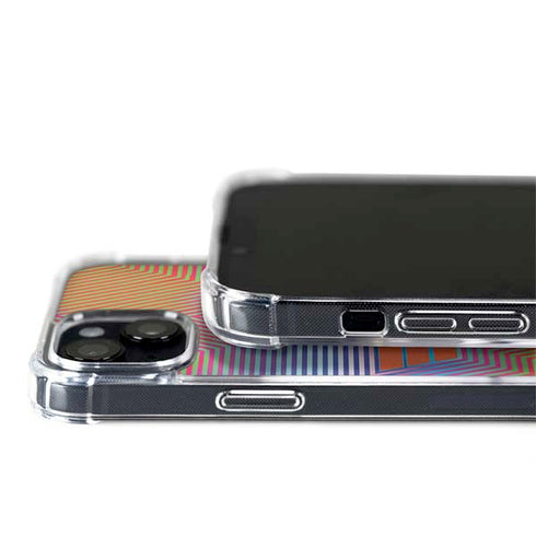 Wonder Woman 1984 (2020) Rainbow Chevron Logo iPhone 14 Plus MagSafe Case
